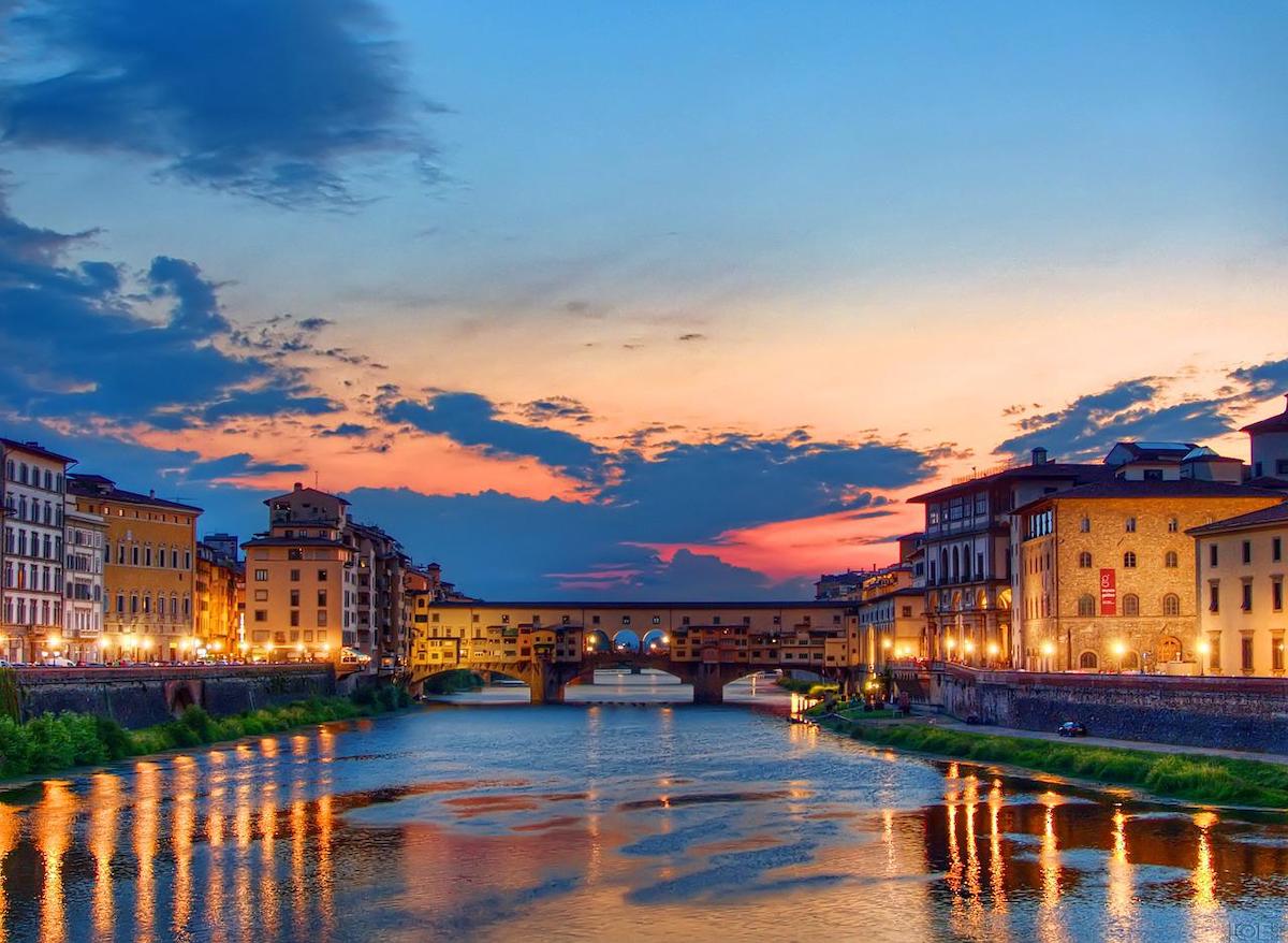 Tramonto Firenze dove vederlo_Ponte Vecchio