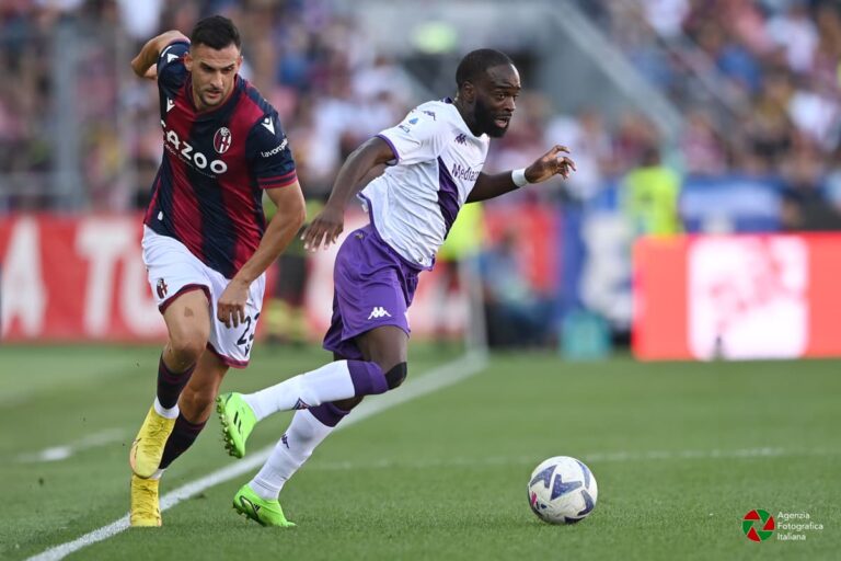 Pareggio spettacolo della Fiorentina a Salerno
