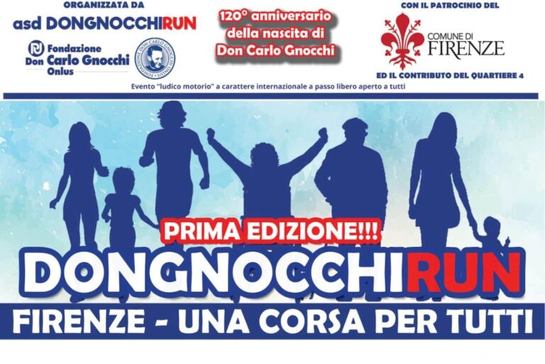 Don Gnocchi Run, a Firenze la prima edizione della corsa