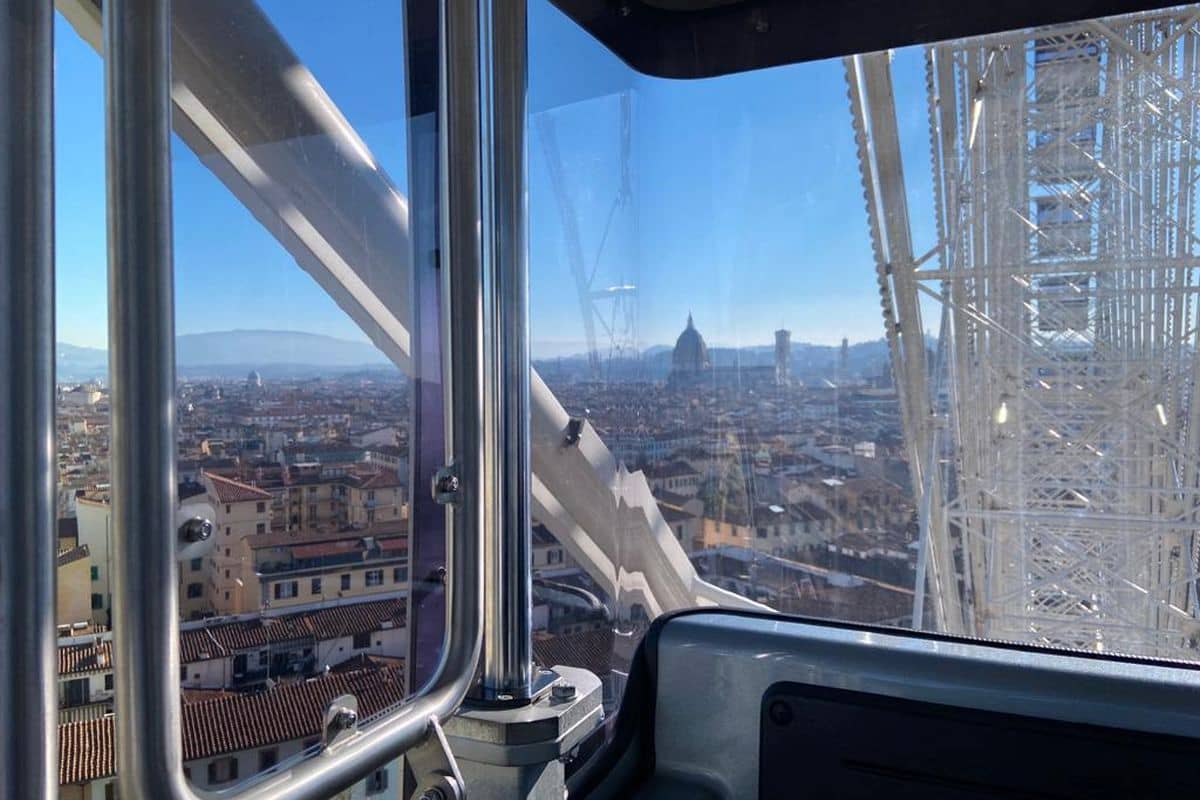 Ruota panoramica Firenze 2022 Fortezza da Basso