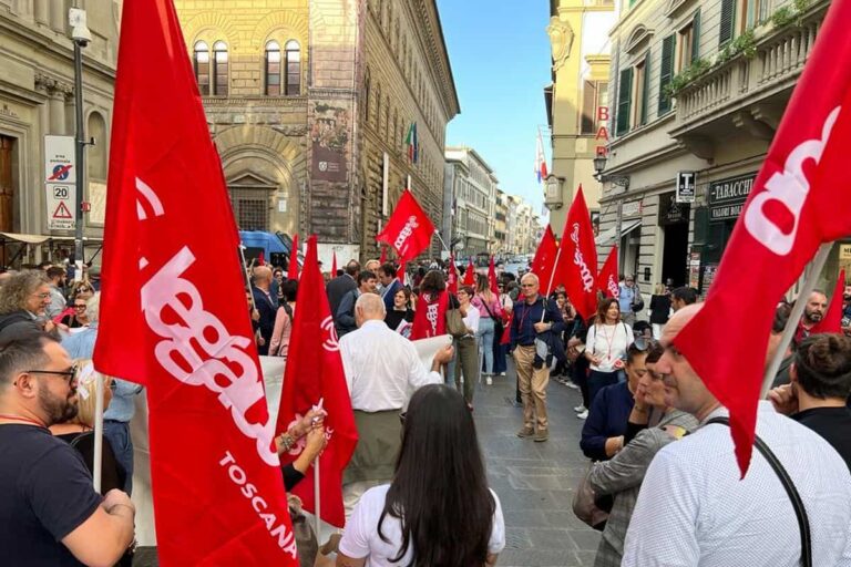 Caro-energia: presidio a Firenze, le cooperative chiedono interventi urgenti
