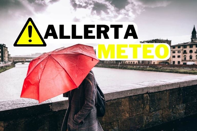 In Toscana allerta meteo gialla tra il 3 e il 4 novembre