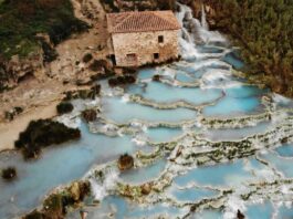 Saturnia terme libere naturali maremma toscana cascate mulino