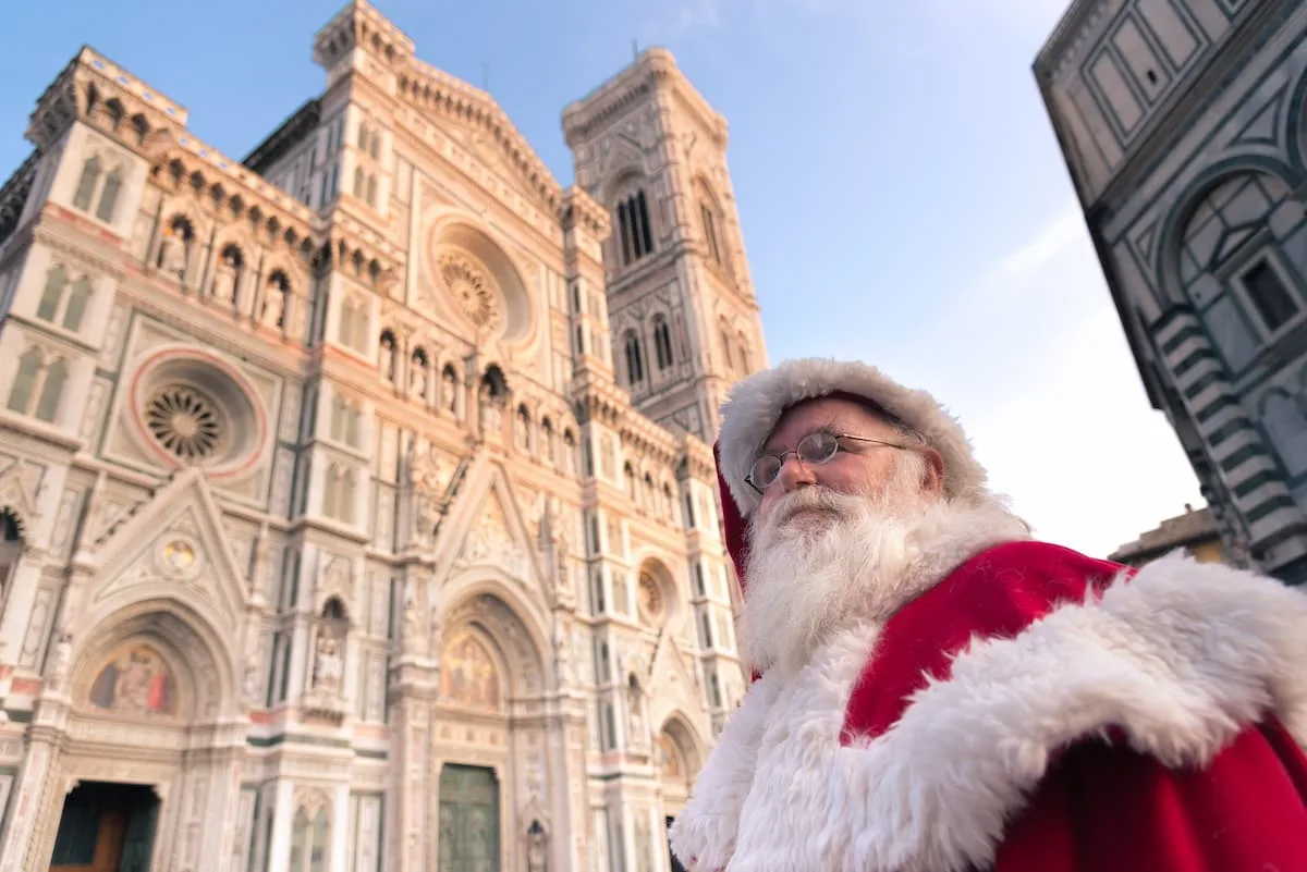 Babbo Natale Firenze Duomo