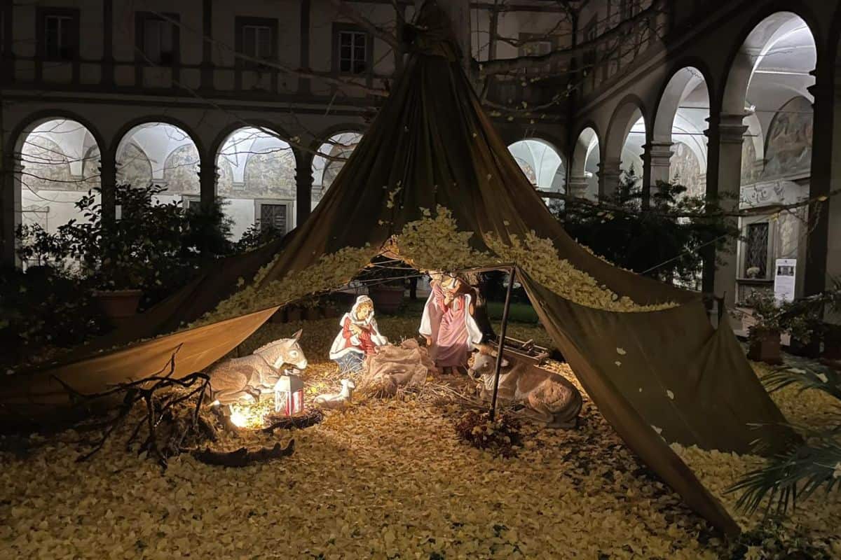 Presepe Basilica Santo Spirito