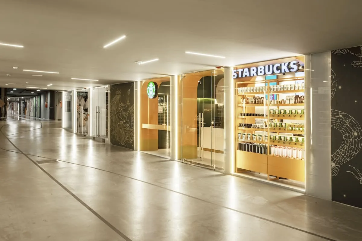 Starbucks Firenze stazione Santa Maria Novella sottopassaggio