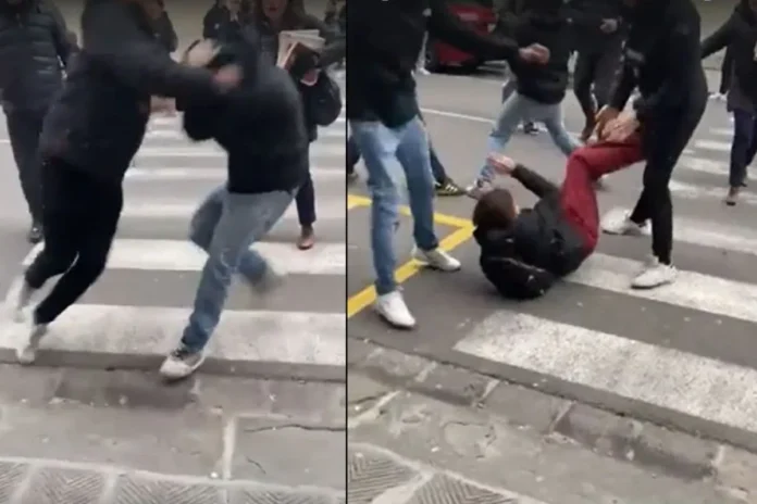 Aggressione liceo Michelangelo Michelangiolo manifestazione Firenze