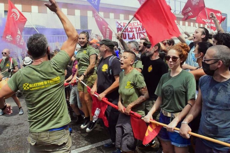Manifestazione per la ex Gkn a Firenze: il percorso del 25 marzo