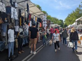 mercato Cascine Fiera domenica