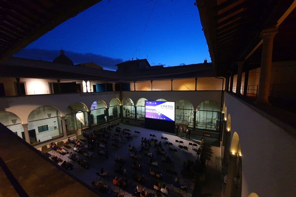 cinema nel chiostro museo Novecento