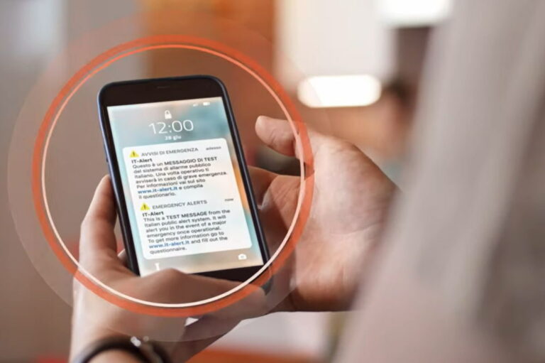 IT-alert: test in Toscana, cos’è il messaggio del sistema di allarme