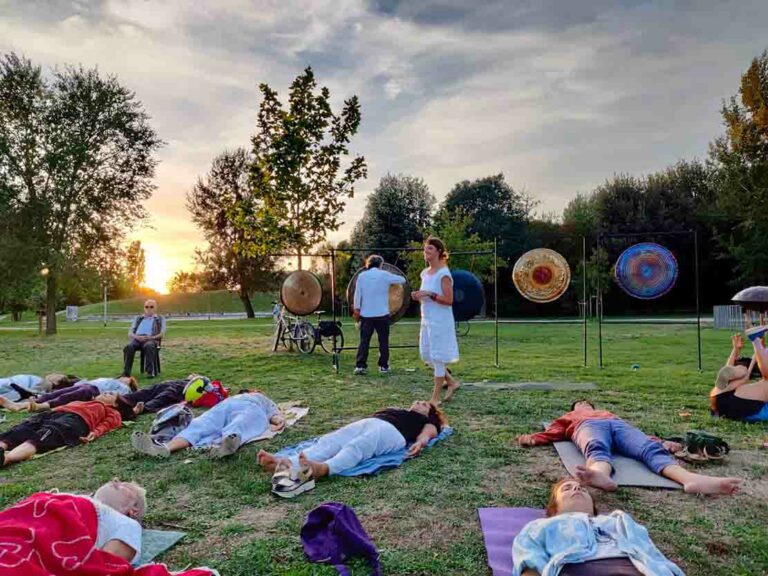 Giardino Olistico: yoga e benessere al parco dell’Anconella