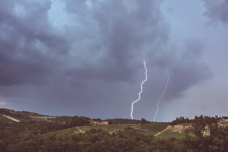 Allerta meteo della Regione Toscana il 4 agosto. Arriva il ciclone Circe