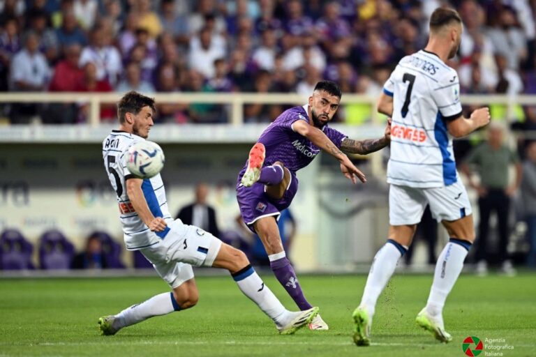 Gol e spettacolo. La Fiorentina batte l’Atalanta – FOTO