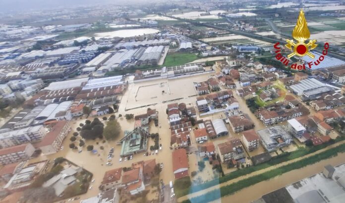 Allagamenti alluvione Prato