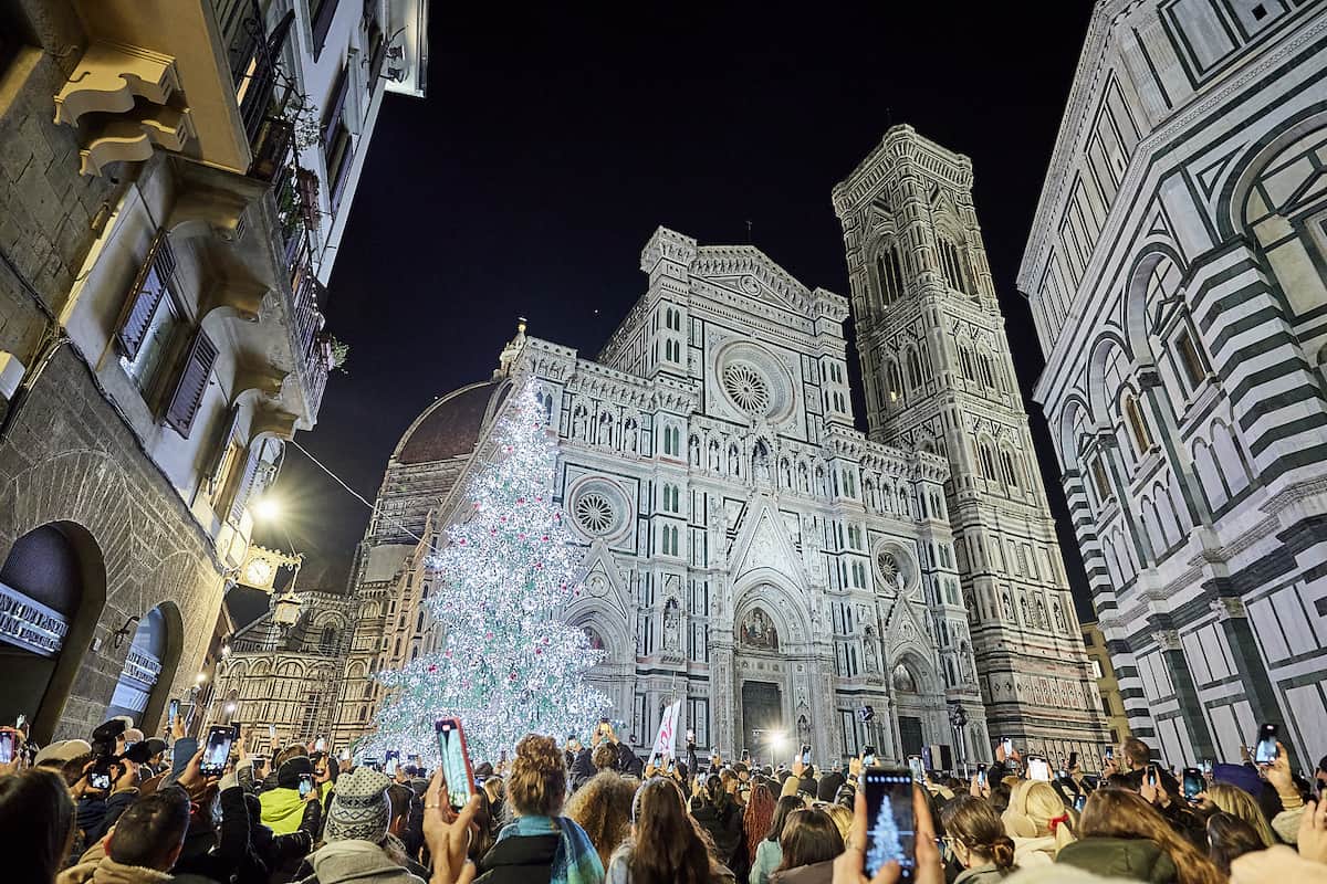 Albero Natale Duomo Firenze
