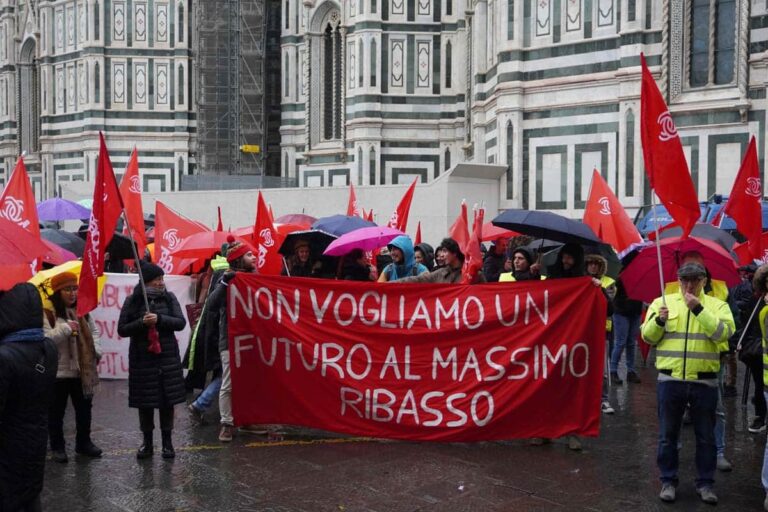 Presidio di Legacoop Toscana: “Adeguare le tariffe degli appalti”