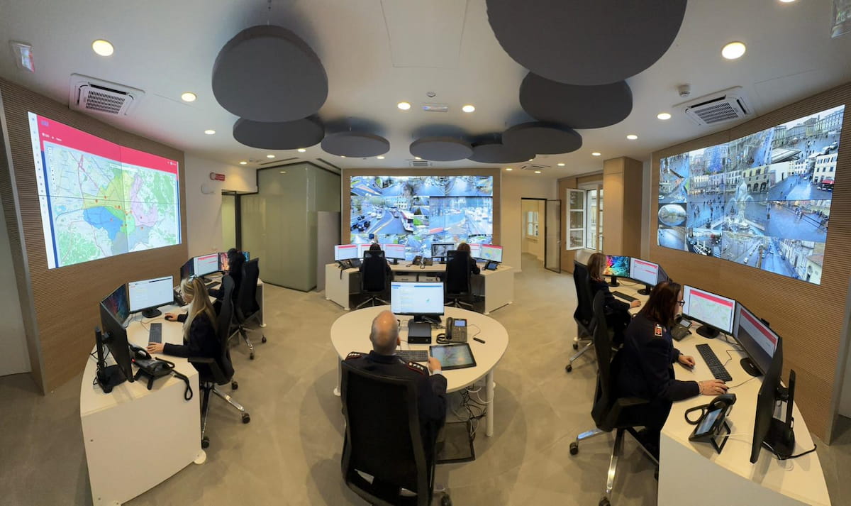 Smart City Control Room Comune Firenze