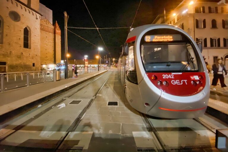 Orari della tramvia di Firenze per il 31 dicembre e Capodanno