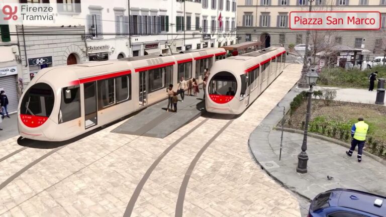 Tramvia Firenze, San Marco-Fortezza: percorso della nuova “linea”