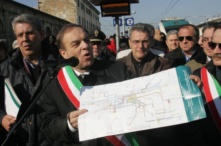 Il funerale di Giuseppe Matulli, il “babbo” della tramvia
