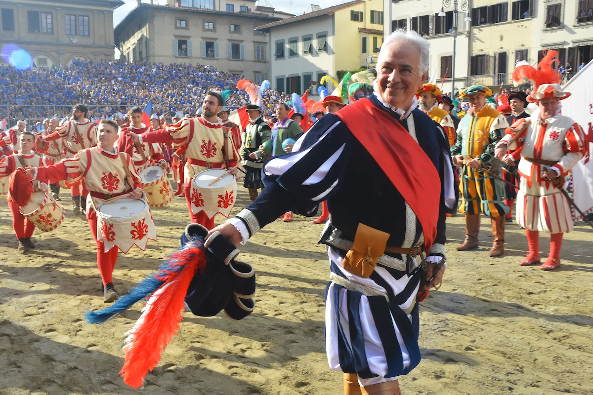 Calcio in costume Santa Croce