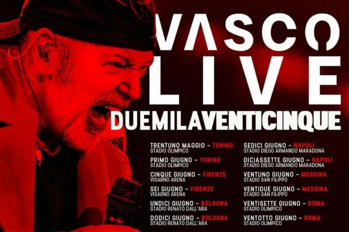 Vasco Live 2025 Firenze Visarno Arena