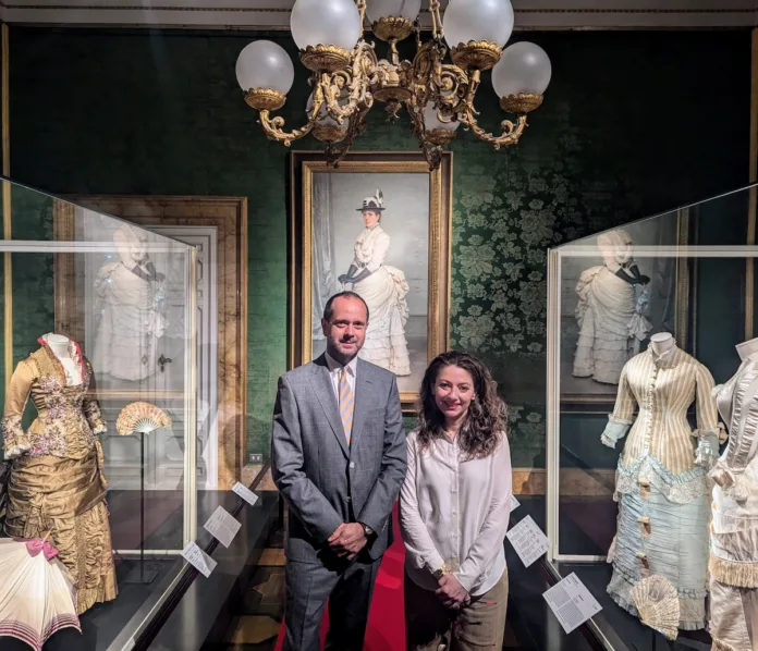 direttore Verde e curatrice Gavioli al Museo della Moda