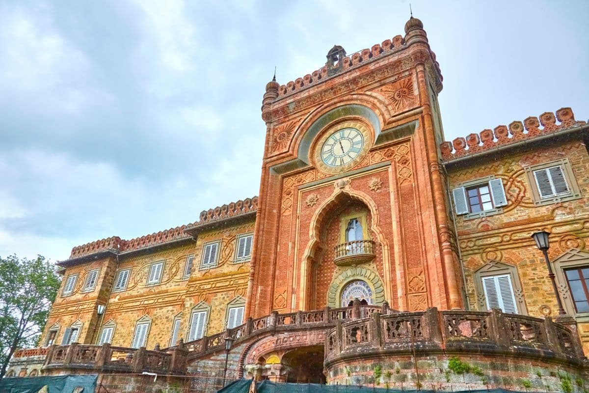 Castello Sammezzano Firenze facciata