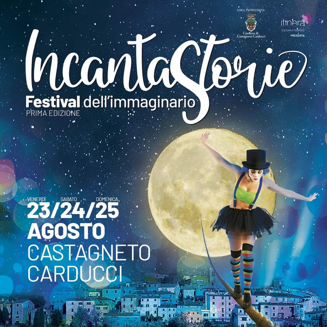 Incantastorie Castagneto Carducci (Livorno) eventi toscana 25 agosto