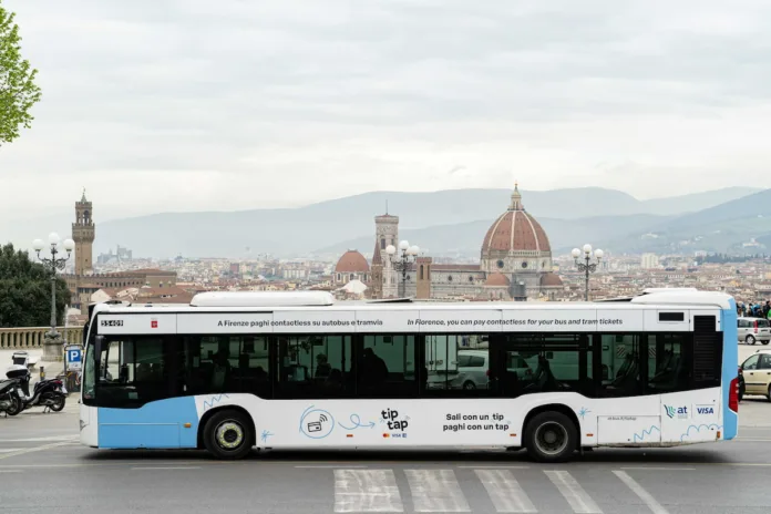 Biglietti carta contactless bus tramvia Firenze