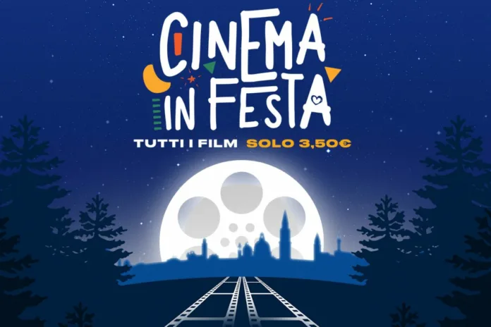 Cinema in festa 2024 3.50 euro sale aderenti