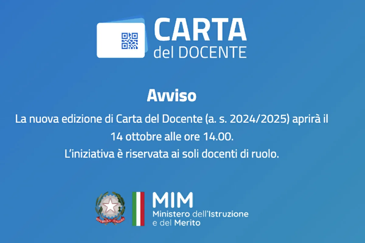 Carta docente 2024 2025 precari ricorso