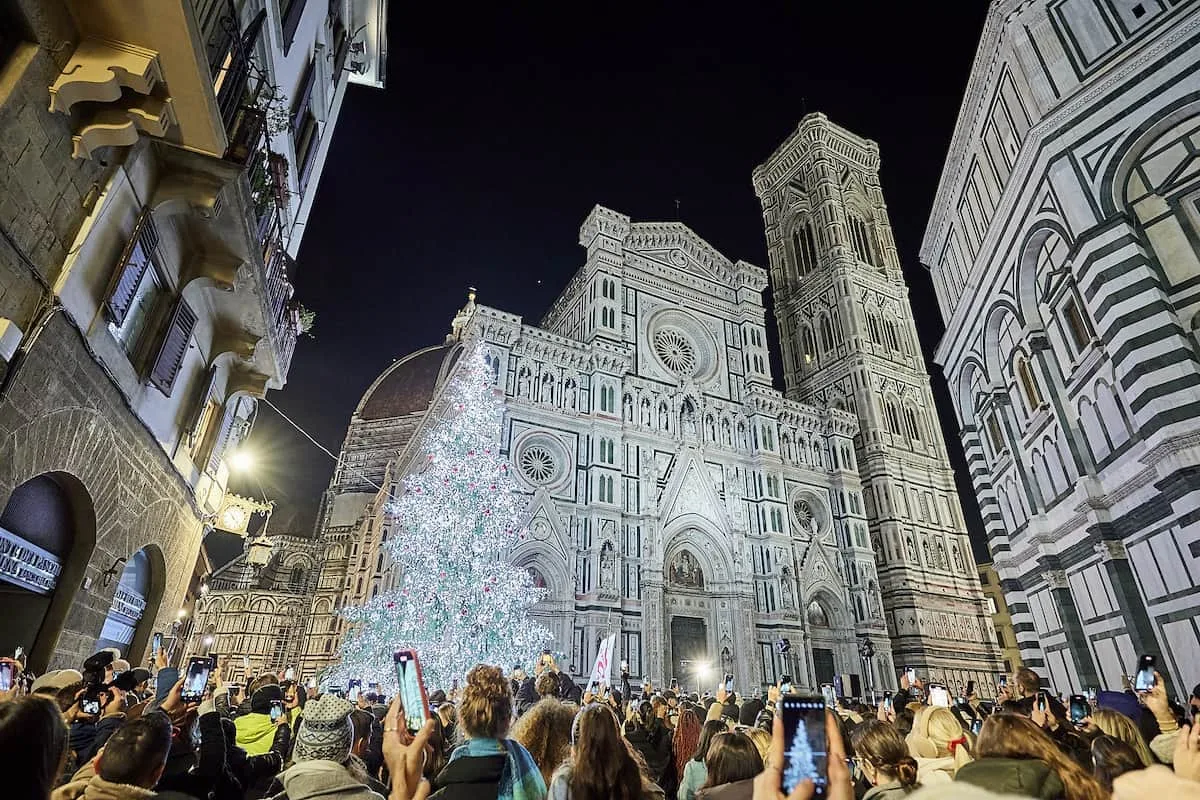 Albero Natale Duomo Firenze eventi