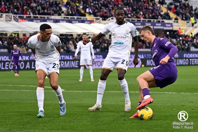 Fiorentina Cagliari foto Tiziano Pucci