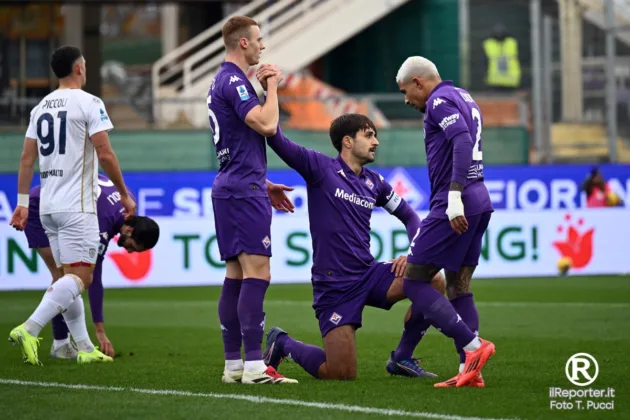 Fiorentina Cagliari foto Tiziano Pucci