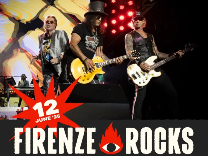 Guns N Roses Firenze Rocks 2025