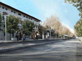 Fermata tramvia piazzale Donatello