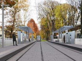 tramvia fermata Campo di Marte