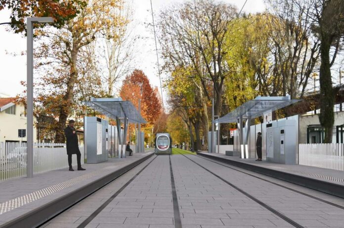 tramvia fermata Campo di Marte