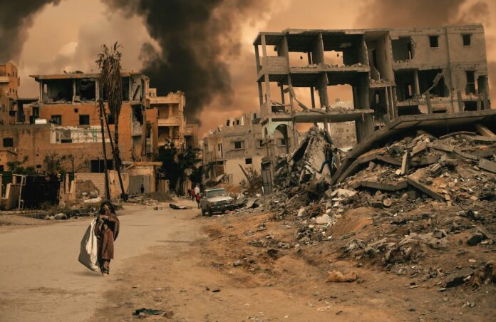 gaza palestina bombardamento