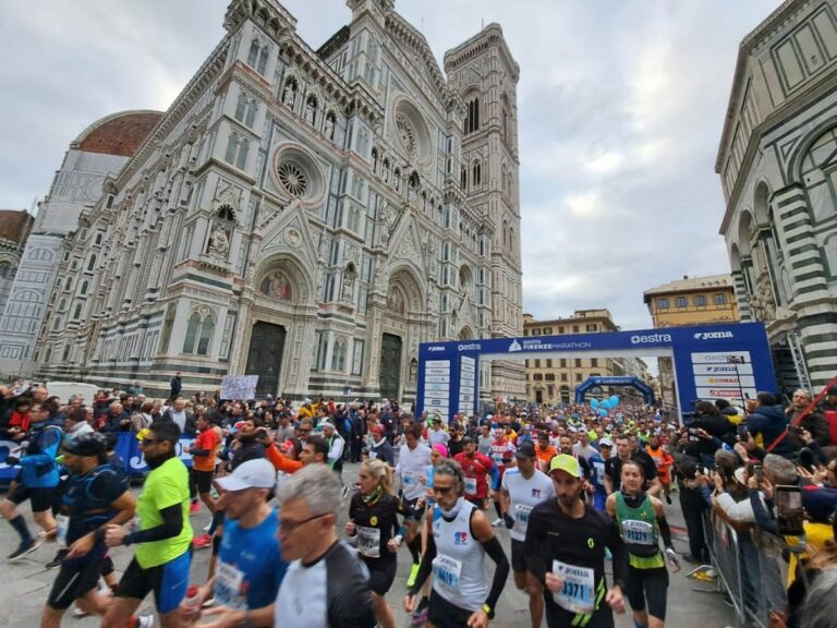 Maratona di Firenze 2025: il percorso e le strade interessate
