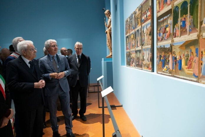 Mattarella Firenze mostra Beato Angelico Mattarella Firenze mostra Beato Angelico