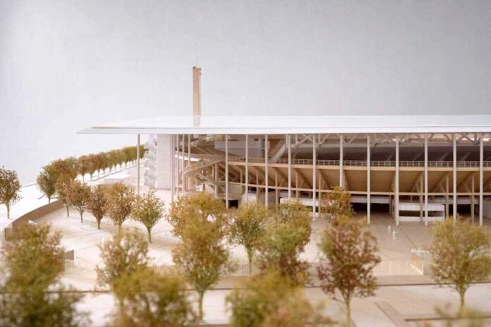 Plastico progetto stadio Franchi Firenze