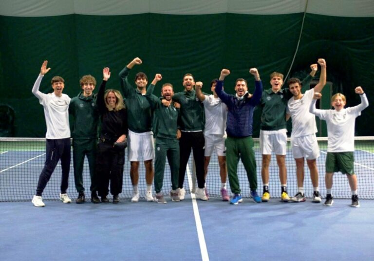 Match Ball Firenze conquista la finale scudetto della Serie A1 maschile del tennis