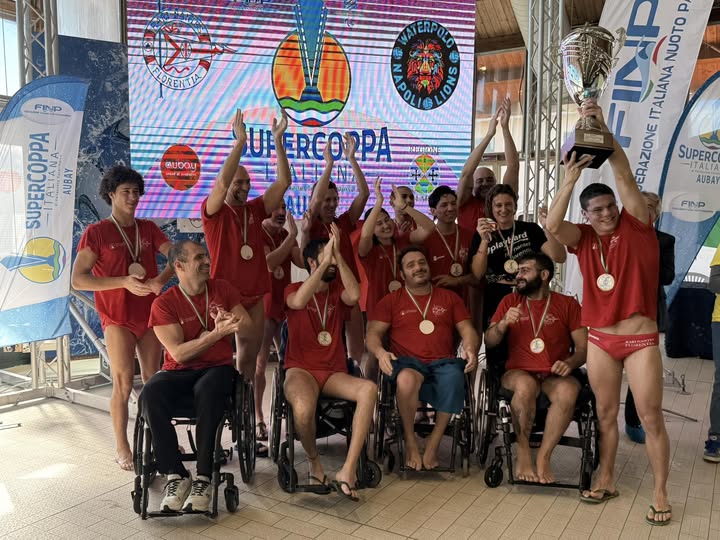 Florentia è nella storia, triplete leggendario e primato assoluto nella pallanuoto paralimpica