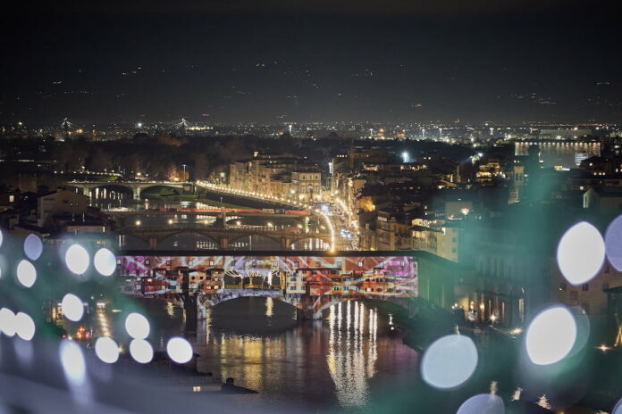Firenze Light Up proiezioni