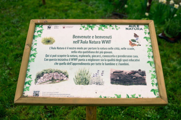 Inaugurata la prima Aula Natura di Firenze