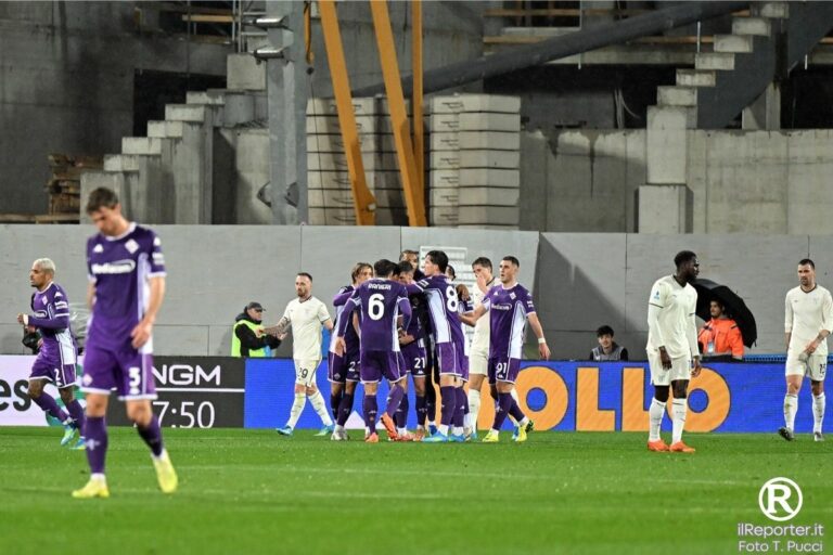 Una modesta Fiorentina strappa un pareggio a Lecce