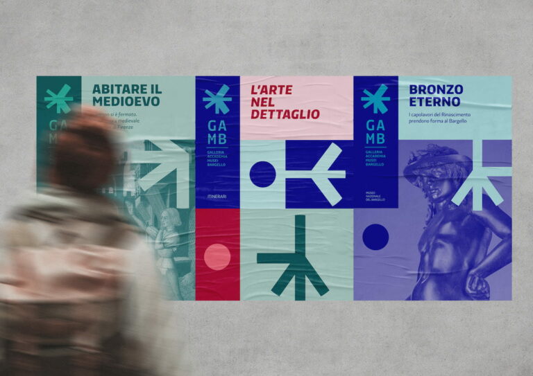 Nasce l’identità visiva di GAMB – Galleria dell’Accademia di Firenze e Musei del Bargello